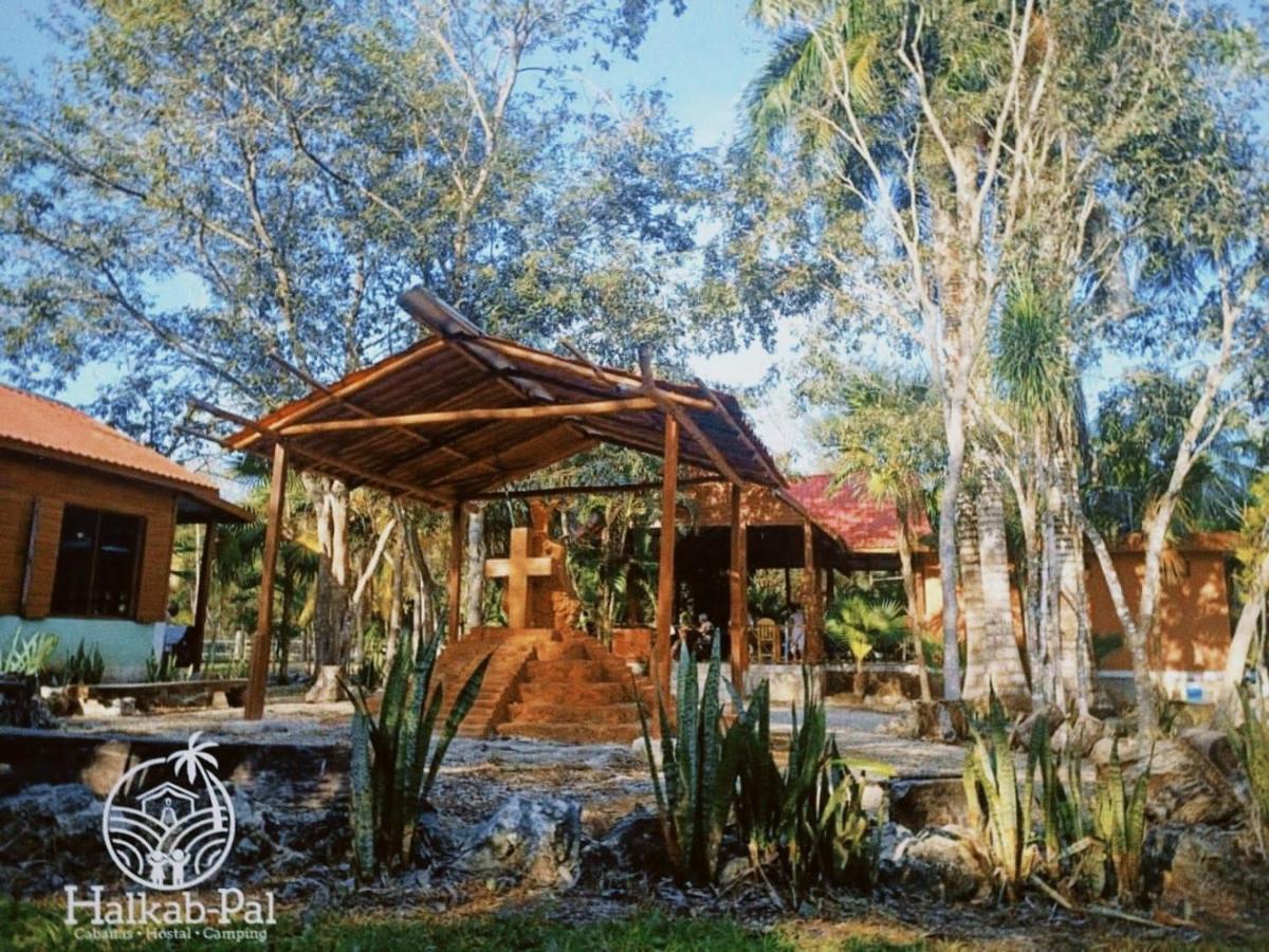 Aldea Halkab-Pal Hostal Y Cabanas Huay Pix Eksteriør bilde